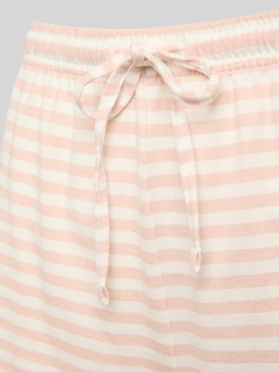 Jake*s Casual Pyjama-Shorts mit elastischem Bund Hellrosa 2