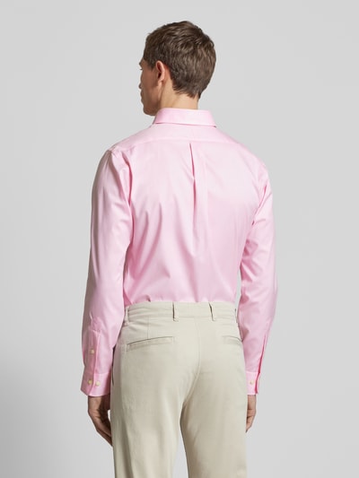 Polo Ralph Lauren Slim fit zakelijk overhemd met labelstitching Rosé - 5