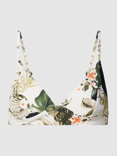 Rip Curl Bikinitop met all-over bloemenmotief Offwhite - 2