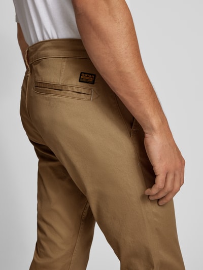 G-Star Raw Skinny Fit Chino mit Gesäßtaschen Beige 3