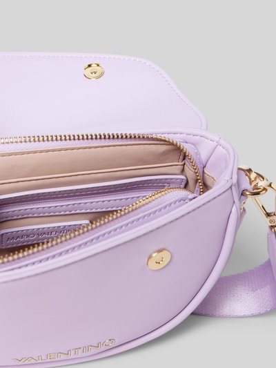 VALENTINO BAGS Handtasche mit Label-Applikation Modell 'PIPER' Flieder 4