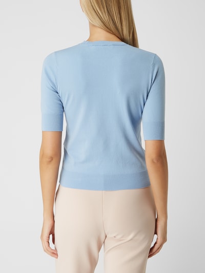 MaxMara Leisure Pullover van viscosemix, model 'Ortsei' Bleu - 5