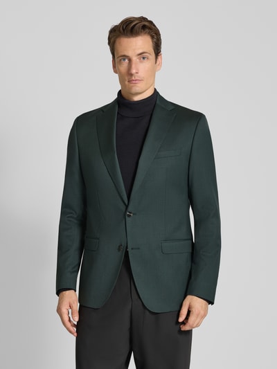 DIGEL Marynarka o kroju slim fit zapinana na dwa guziki model ‘Alesso’ Zielony 4
