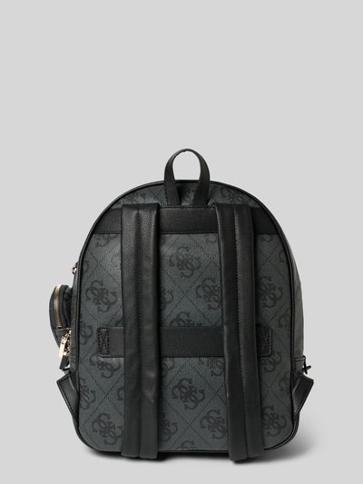 GUESS Rucksack mit Label-Applikation Modell 'POWER PLAY II' Black 4
