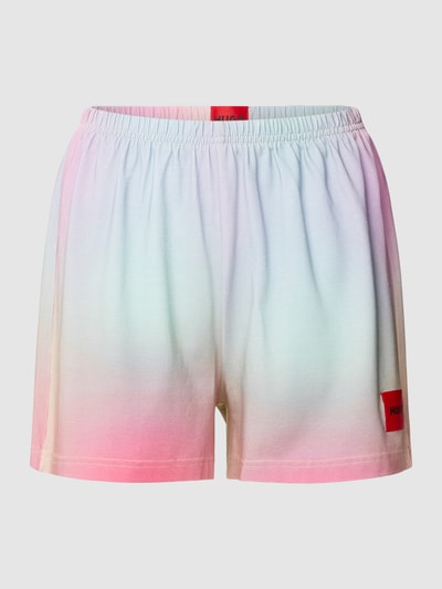 HUGO Shorts mit Farbverlauf Modell 'STARMY' Pastell Gelb Melange 1
