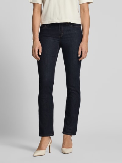 CAMBIO Jeansy o kroju slim fit z mieszanki bawełny model 'PIPER LONG' Ciemnoniebieski 4