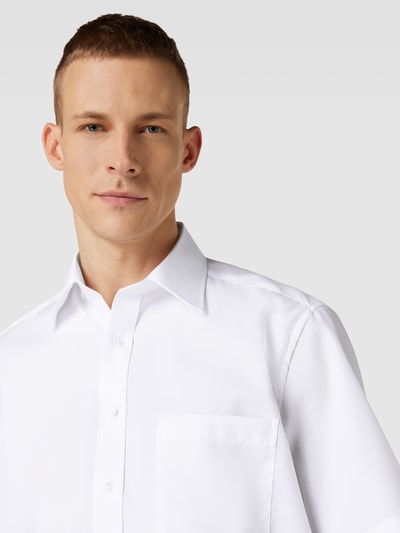 Eterna Zakelijk overhemd met kentkraag Wit - 3