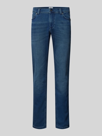 MCNEAL Tapered Fit Jeans mit Eingrifftaschen Blau 2