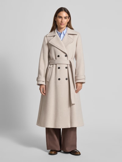 Marella Płaszcz z połami Kamienny 4