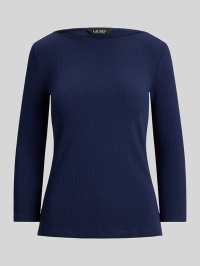 Lauren Ralph Lauren Strickshirt mit 3/4 Arm aus Baumwoll-Mix Marine 2