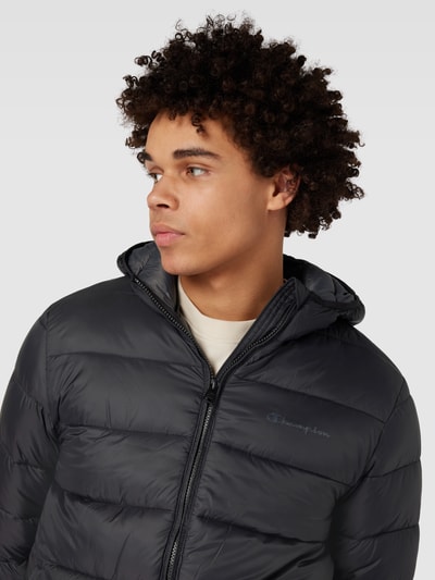 CHAMPION Steppjacke mit Kapuze Black 3