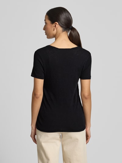 Marc O'Polo Regular Fit T-Shirt aus reiner Baumwolle Marine 5