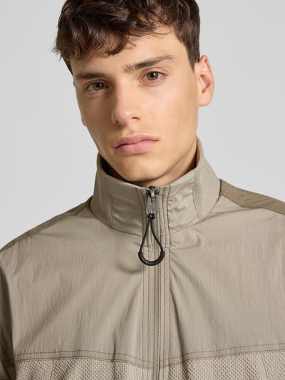 G-Star Raw Kurtka treningowa ze stójką i kieszeniami zapinanymi na zamek błyskawiczny Beżowy 3