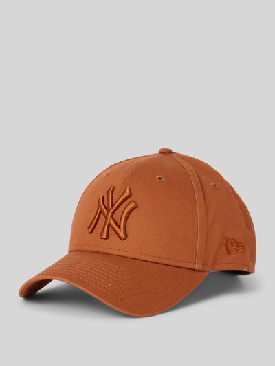 New Era Basecap mit Logo-Stitching Orange 1