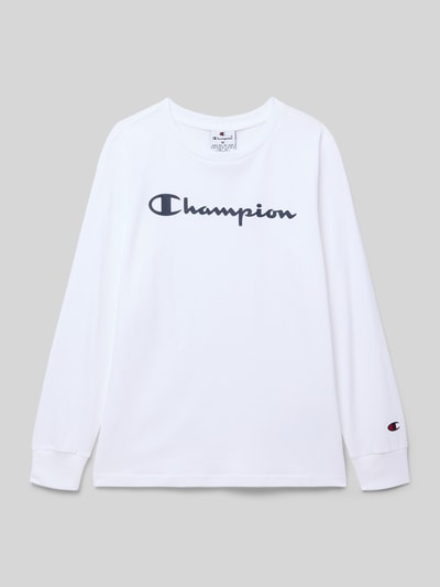 CHAMPION Regular-fit shirt met lange mouwen met logoprint Wit - 1