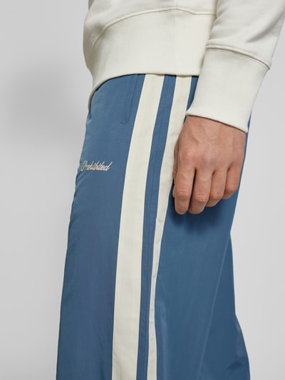 PROHIBITED Sweatbroek met elastische band Rookblauw - 3