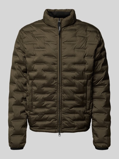 Cinque Gewatteerd jack met opstaande kraag, model 'SURF' Zwart - 2