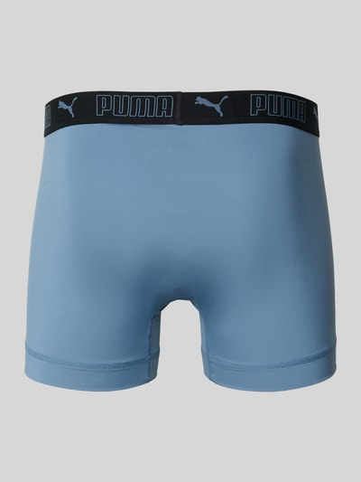 PUMA Boxershort met elastische logoband in een set van 2 stuks IJsblauw - 3