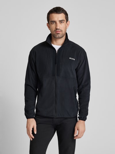 COLUMBIA Sweatjack met labeldetails Zwart - 4