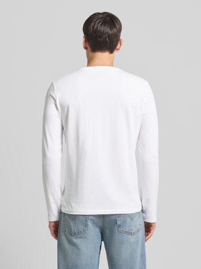Polo Ralph Lauren Underwear Longsleeve aus Baumwolle mit Label-Stitching Weiss 5