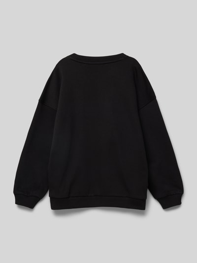 Calvin Klein Jeans Oversized Sweatshirt mit Label Print Modell TEDDY black online kaufen