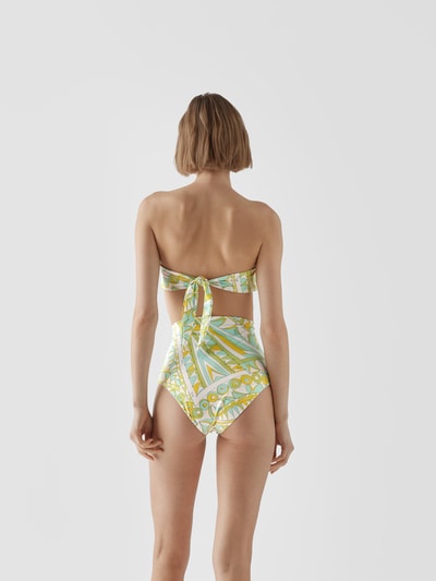 Emilio Pucci Bikini-Hose mit grafischem Muster Hellgruen 5