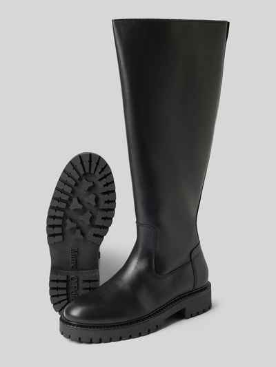 Marc O'Polo Laarzen van echt runderleer Zwart - 4