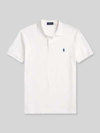 Polo Ralph Lauren Regular Fit Poloshirt aus Baumwoll-Mix Weiss 2