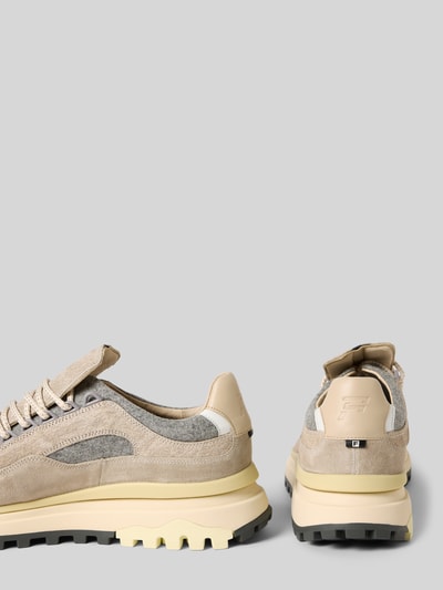 Floris Van Bommel Sneakers met vetersluiting Zand - 2