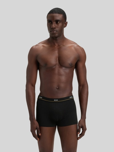 BOSS Regular Fit Boxershorts aus Baumwoll-Mix im 5er-Pack Mittelgrau 3