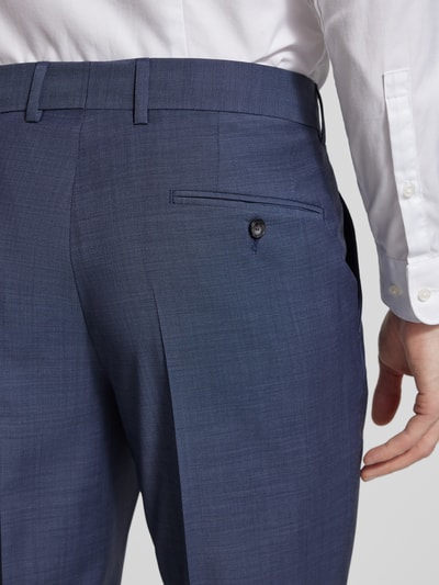 BOSS Slim Fit Anzug aus reiner Schurwolle Modell 'H-HUGE-2PCS-253' Blau 7