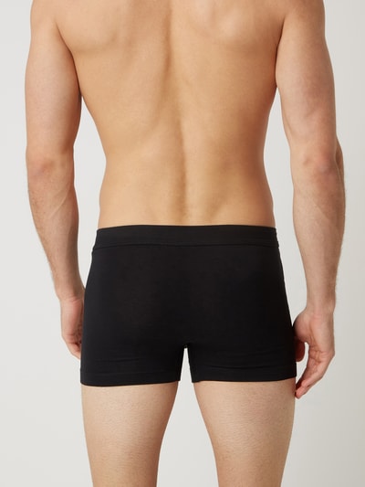 Schiesser Trunks mit Stretch-Anteil im 3er-Pack Black 3