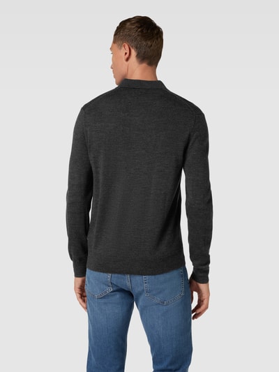 Polo Ralph Lauren Gebreide pullover met labelstitching Antraciet - 5