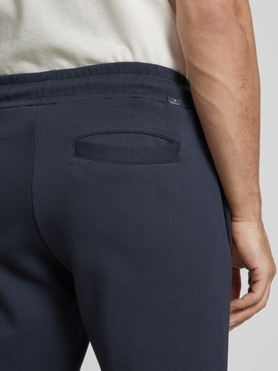 PAUL SMITH Relaxed Fit Sweatpants mit Tunnelzug Marine 3