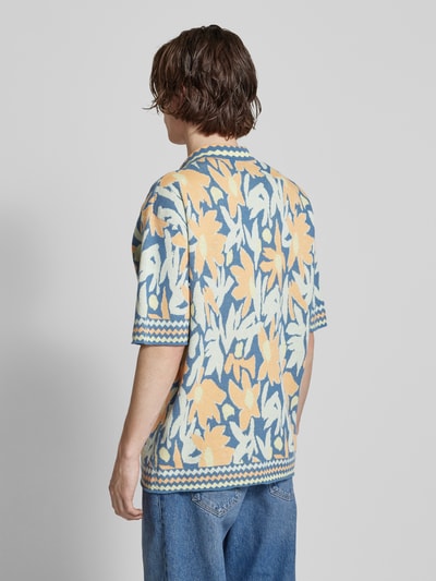 Only & Sons Relaxed Fit Freizeithemd mit Resortkragen Modell 'DUKE' Hellblau 5