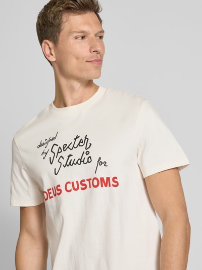 DEUS EX MACHINA T-Shirt mit Rundhalsausschnitt Offwhite 3