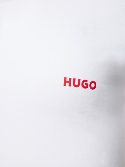 HUGO Regular fit T-shirt in een set van 2 stuks Donkerrood - 2