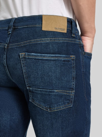 MCNEAL Jeansy o kroju regular fit z wpuszczanymi kieszeniami Ciemnoniebieski 3