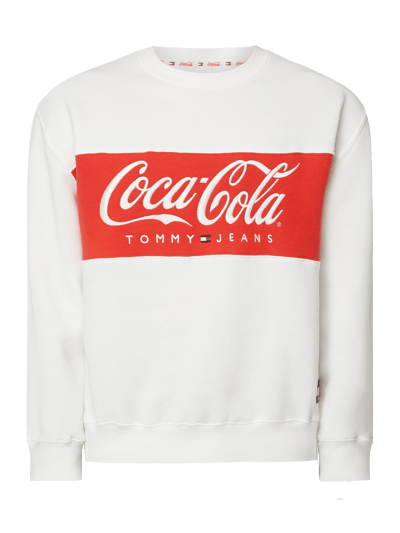 Tommy Jeans Tommy Jeans x Coca-Cola® Sweatshirt mit Stickerei  Weiss 2