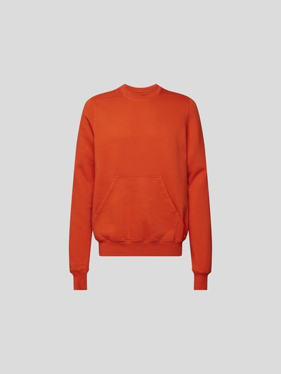 Rick Owens Sweatshirt mit Känguru-Tasche Orange 2