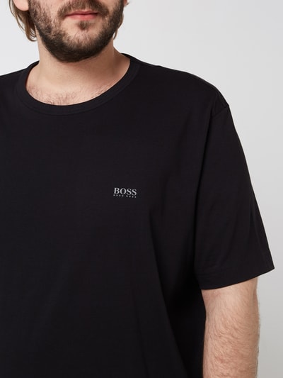 Boss Athleisure Plus PLUS SIZE T-Shirt mit Logo-Print Modell 'B-Tee' Black 3