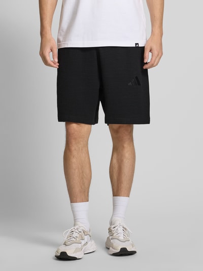 adidas Sportswear Shorts mit elastischem Bund und Label-Stitching Black 4