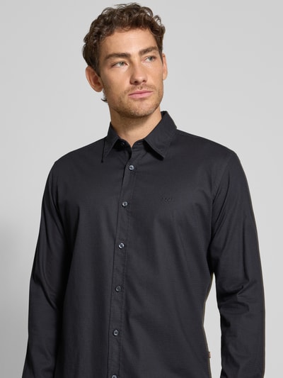 BOSS Orange Regular Fit Freizeithemd aus Baumwoll-Mix Modell 'RELEGANT' Black 3