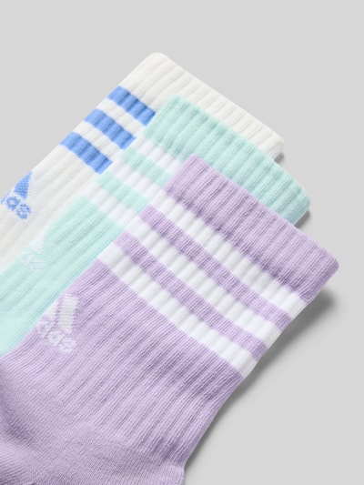 adidas Sportswear Socken mit Label-Detail im 3er-Pack Flieder 2