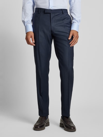 JOOP! Collection Slim fit pantalon met persplooien, model 'BLAYR' Marineblauw - 4