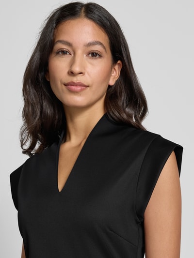 GUIDO MARIA KRETSCHMER WOMAN Cocktailkleid mit V-Ausschnitt Modell 'Paulina' Bordeaux 3