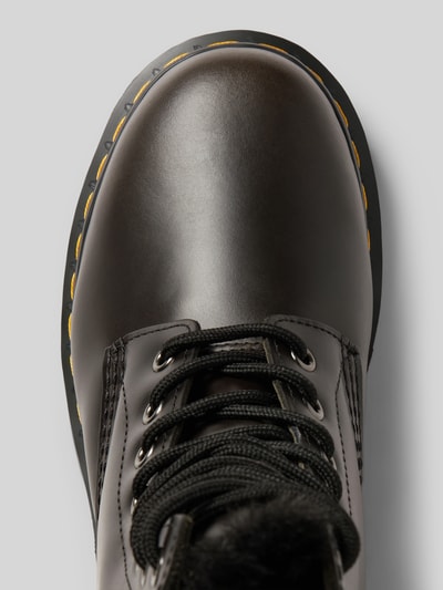Dr. Martens Kozaki sznurowane z detalem z logo model ‘Serena’ Czarny 3