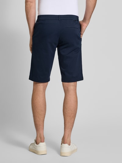 Tom Tailor Denim Regular Fit Bermudas aus Baumwoll-Mix Dunkelblau 5