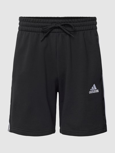 ADIDAS SPORTSWEAR Korte broek met labelstitching Zwart - 2