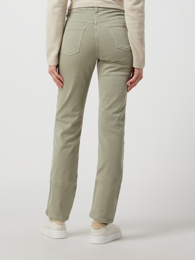 MAC Straight Leg Jeans mit Stretch-Anteil Modell 'Dream' Khaki 5